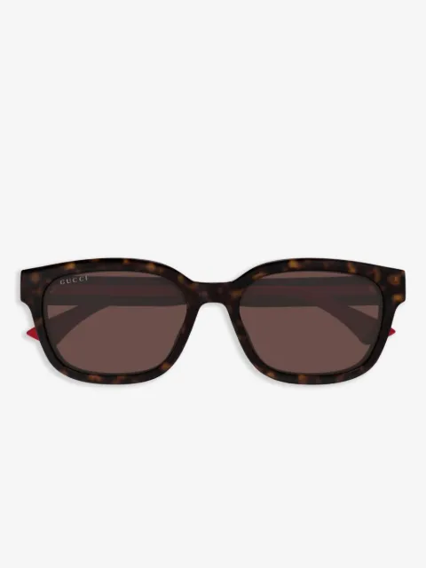 Gucci Eyewear Sonnenbrille mit eckigem Gestell