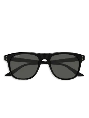Gucci Eyewear GG1970SA パール キャットアイ サングラス | ブラック