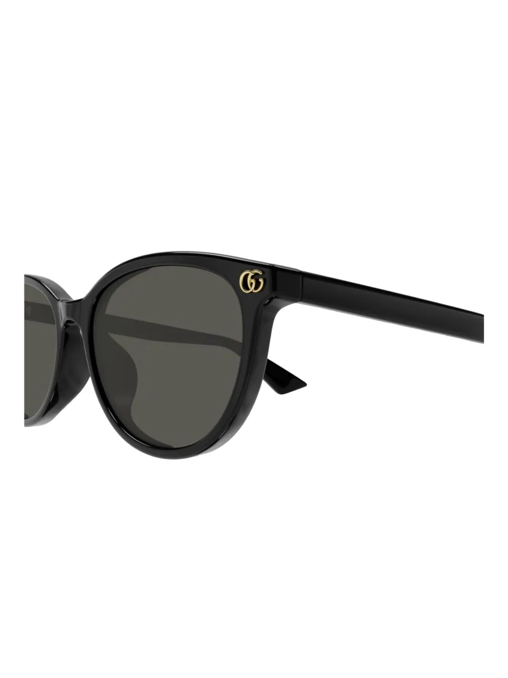 Gucci Eyewear Zonnebril met vierkant montuur Zwart