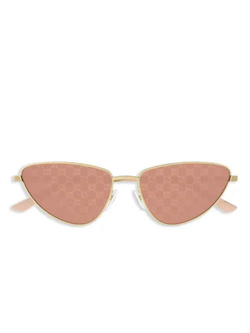 Lunettes de soleil à monture papillon - Gucci Eyewear - Modalova