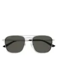Gucci Eyewear pilot-frame sunglasses - Silver