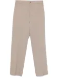 Moncler gabardine tailored trousers - Brown