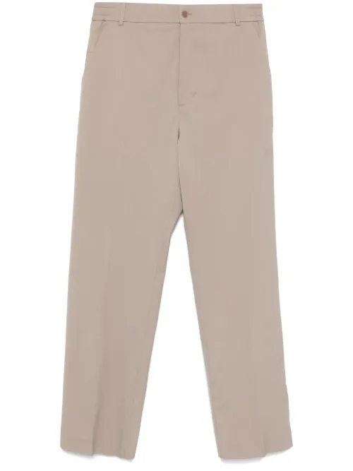 Pantalon de tailleur à plis marqués - Moncler - Modalova