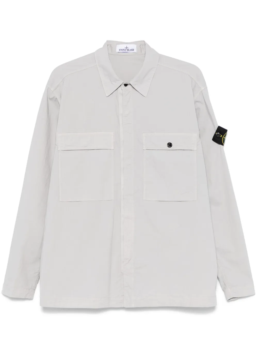 Stone Island camisa con motivo Compass | gris | Image 1