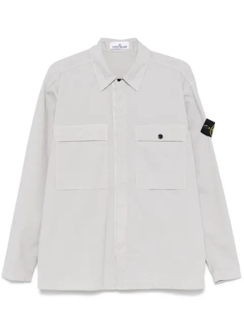 Stone Island Compass-badge shirt