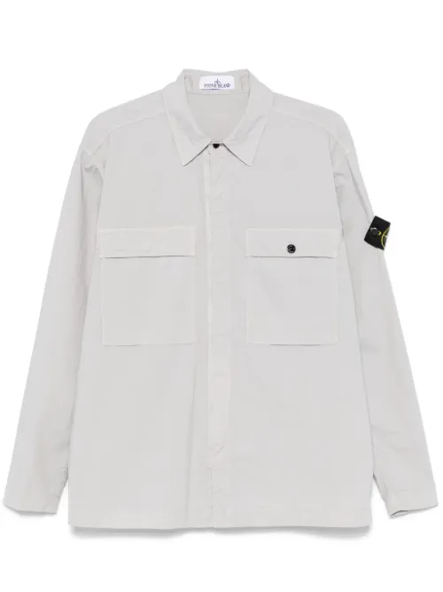 Chemise à patch Compass - Stone Island - Modalova