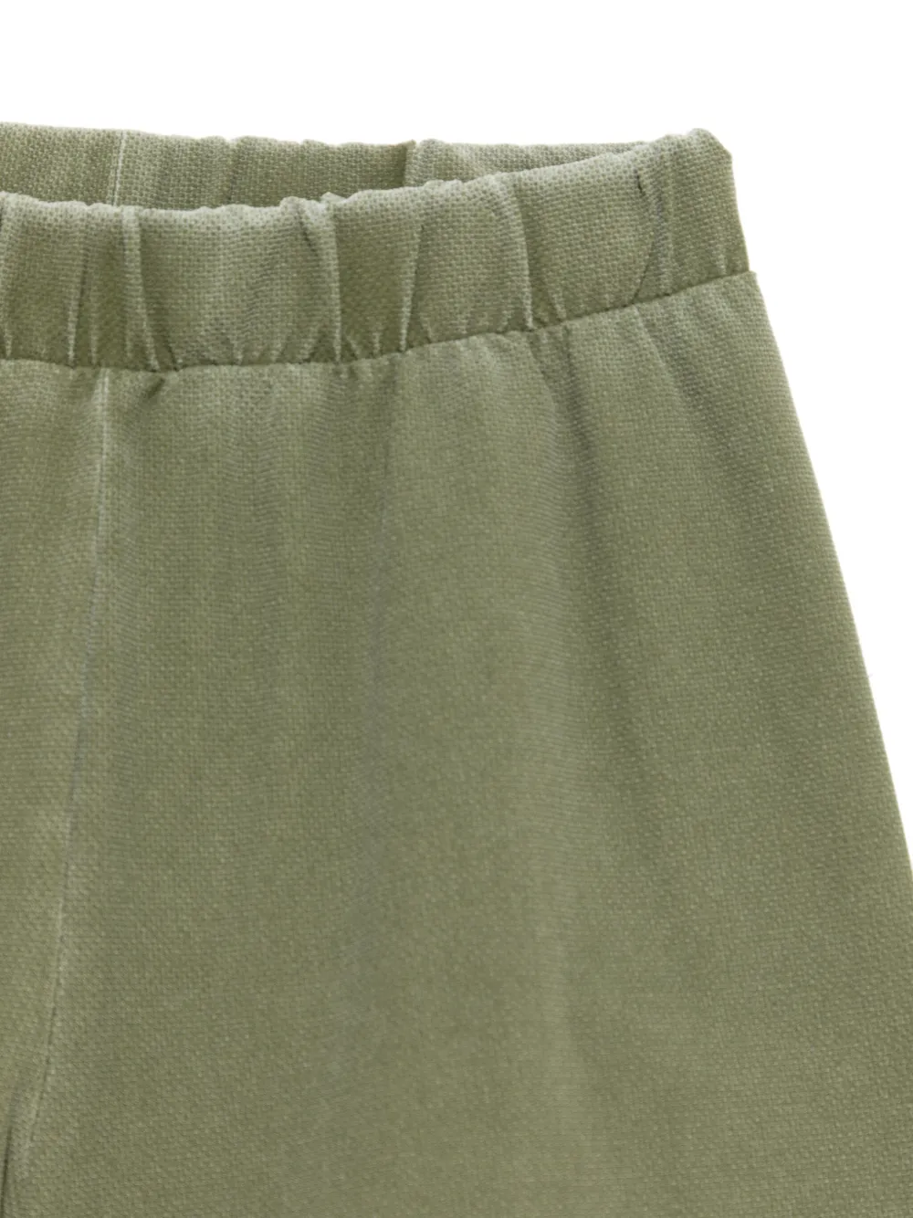 IL GUFO BLEACH-EFFECT SHORTS SET
