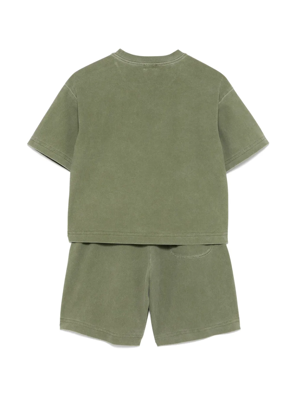 Il Gufo bleach-effect shorts set | Boys Short Sets | Image 2