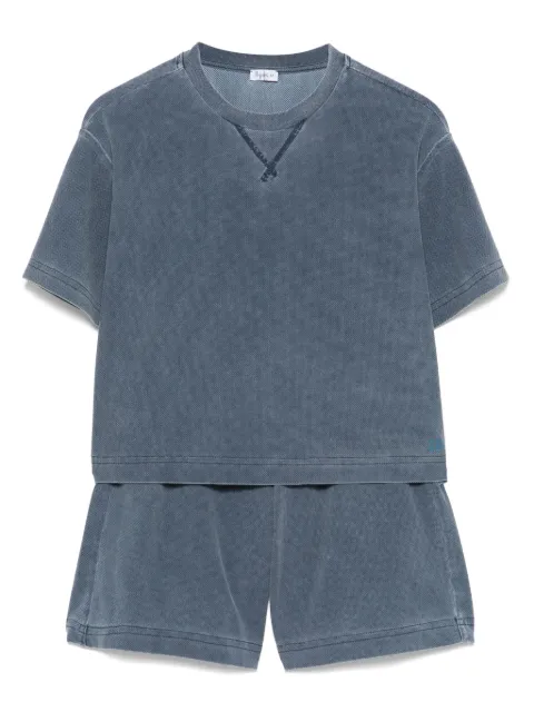 Il Gufo set de shorts con efecto blanqueado