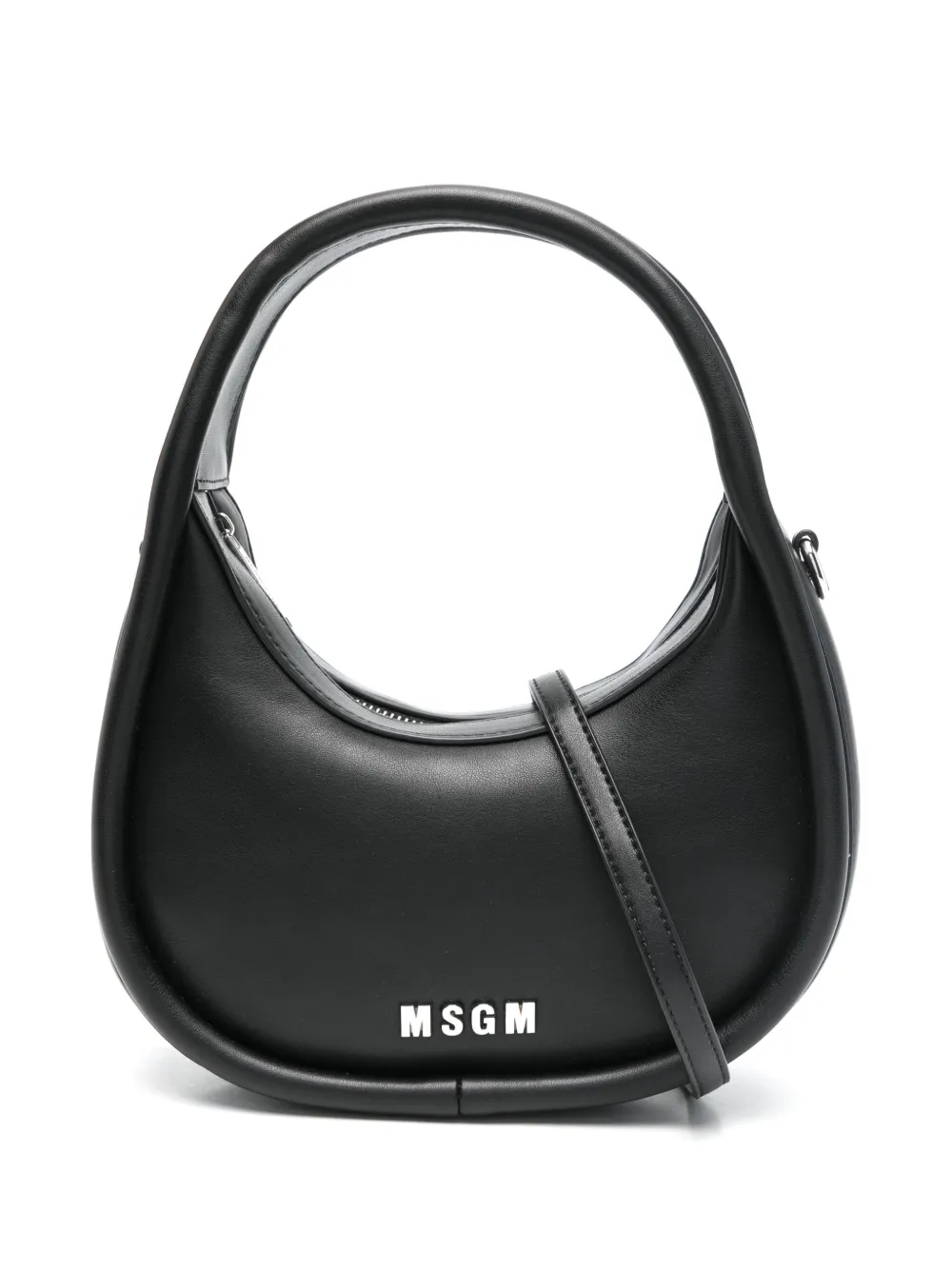 MSGM Kids Shopper met logo Zwart