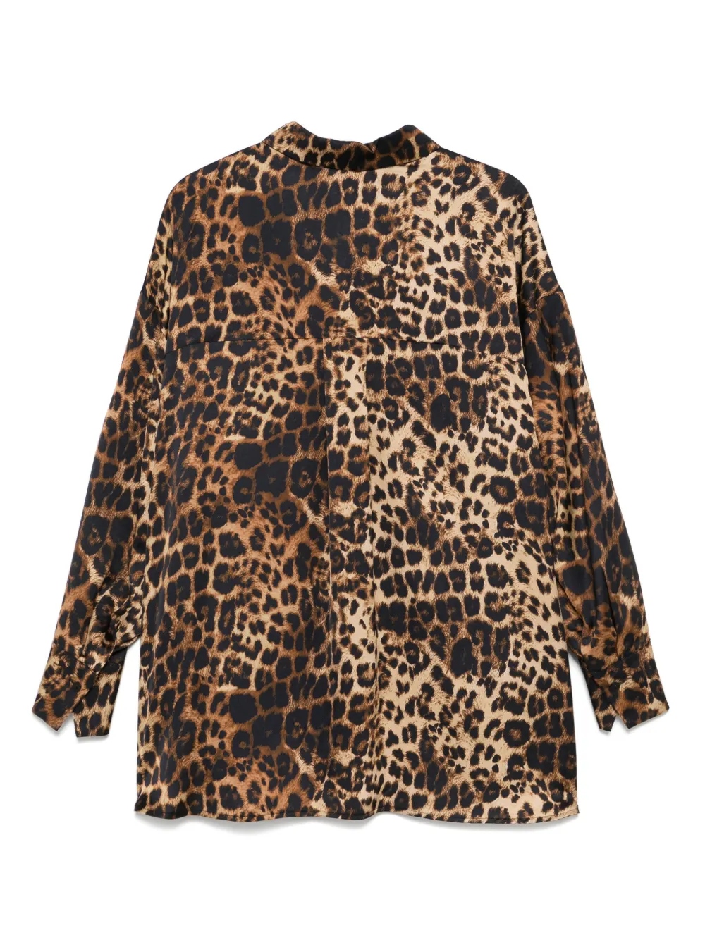 Simonetta Ravizza Blouse met luipaardprint - Bruin