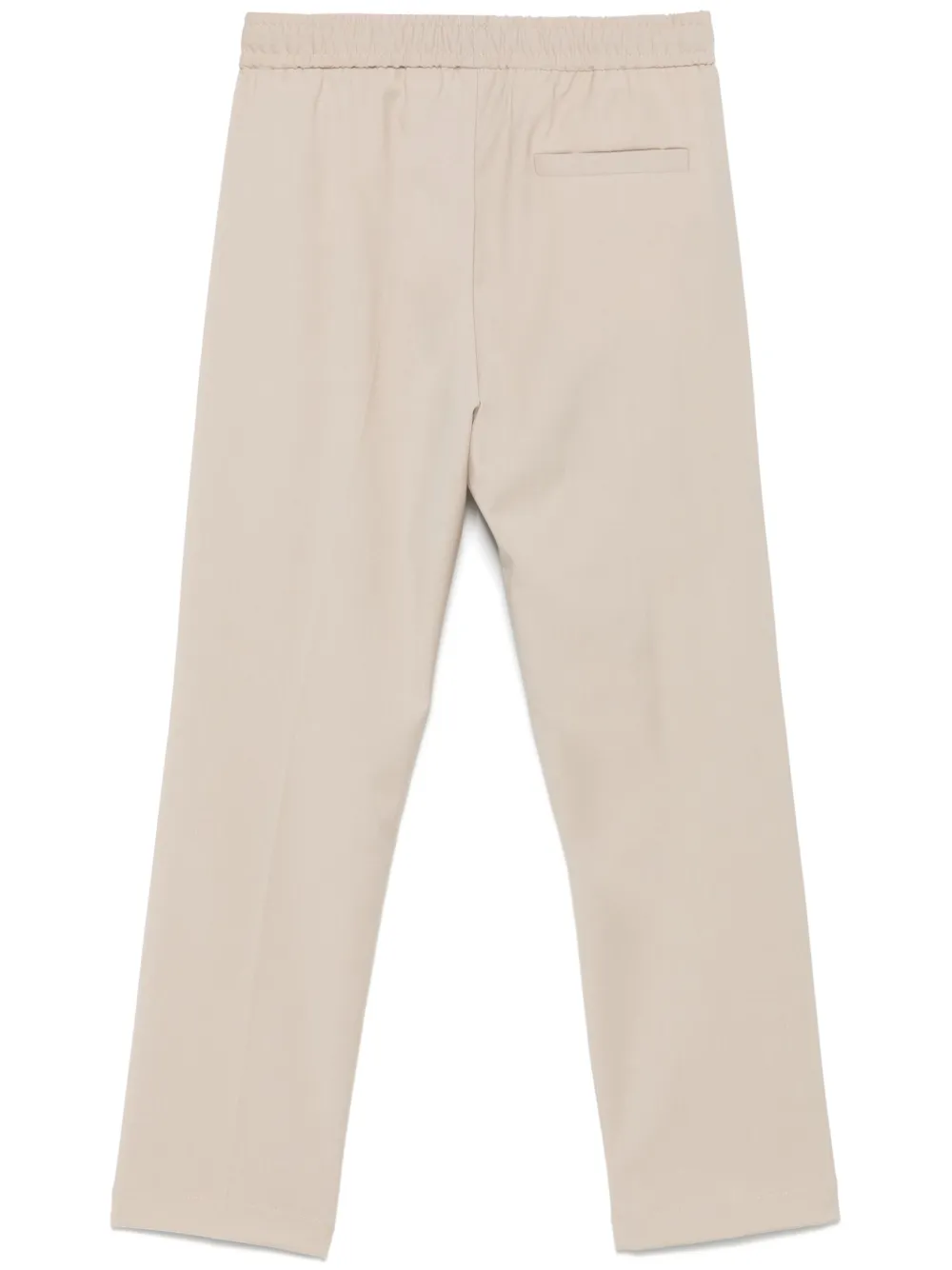 Manuel Ritz Drawstring Chinos In Neutrals