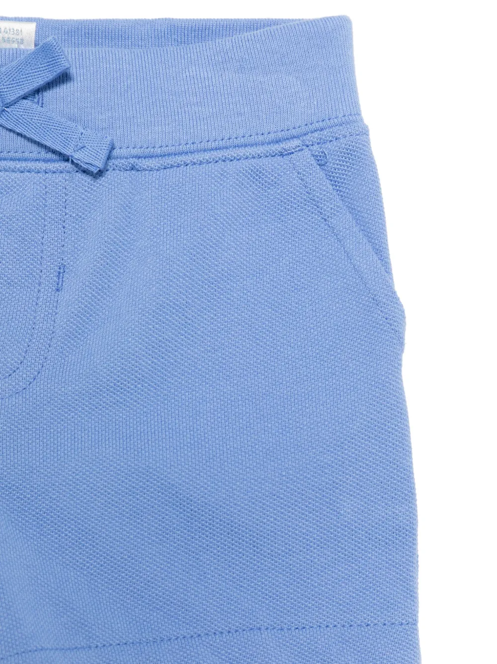 POLO RALPH LAUREN KIDS Gestreepte shorts set Geel
