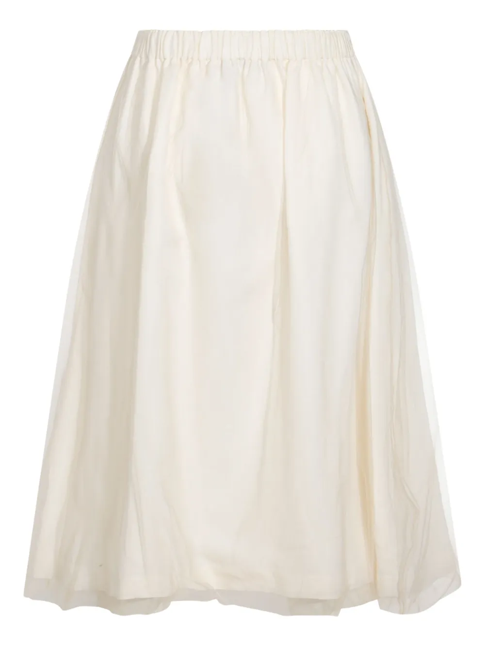 Fabiana Filippi pleated skirt - 0142 BEIGE