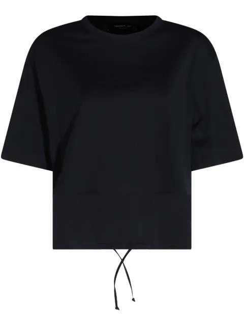 Fabiana Filippi drawstring hem t-shirt 