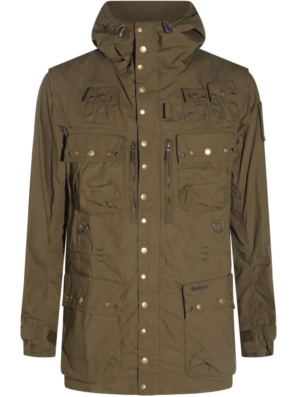 Barbour chamarra de algodón | verde | Image 1