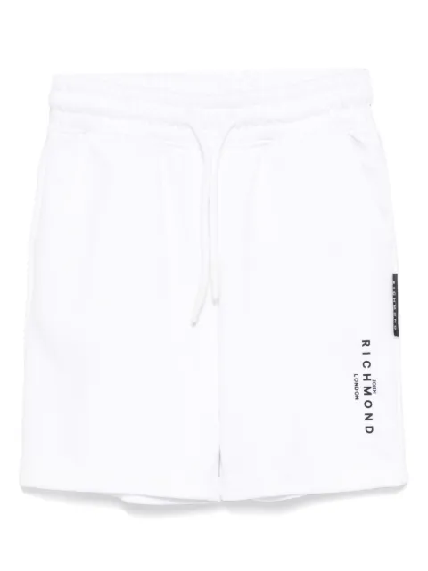 John Richmond Junior rubberised-logo shorts
