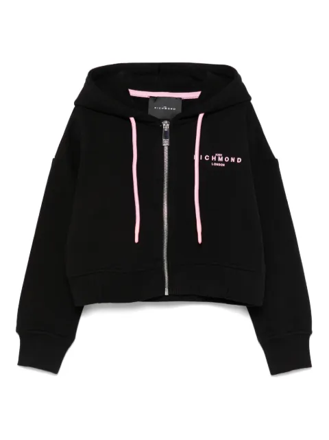 John Richmond Junior rubberised-logo hoodie