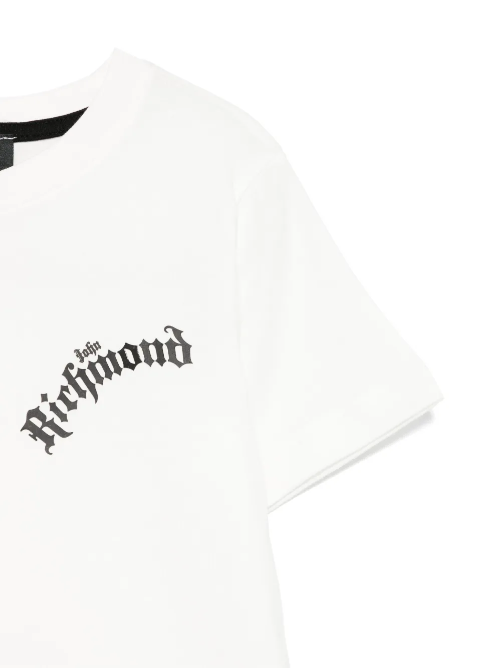John Richmond Junior T-shirt met logoprint Wit