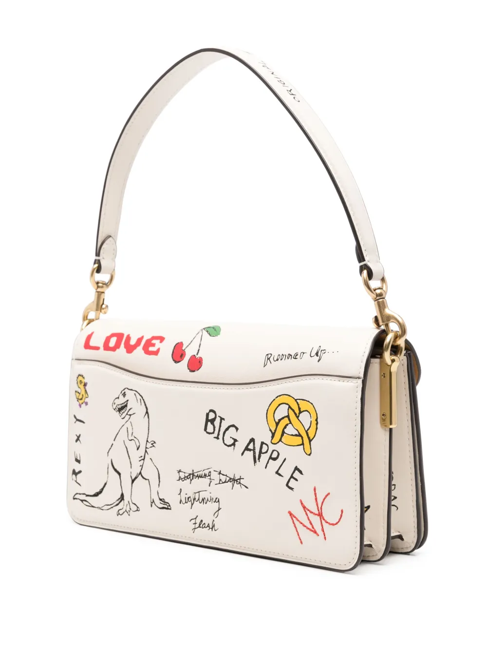 Coach Tabby schoudertas Beige