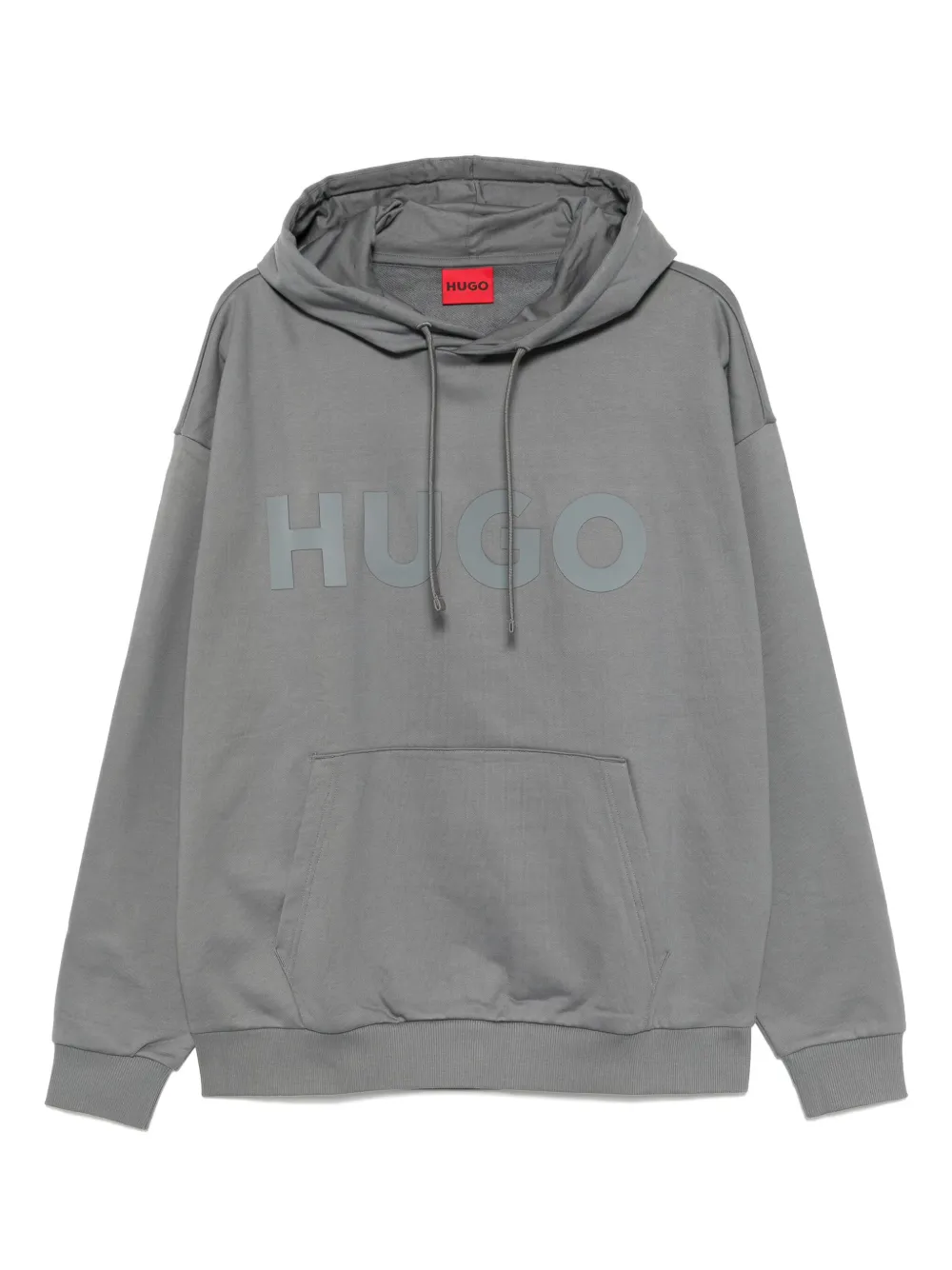 HUGO hoodie oversize con logo | gris | Image 1