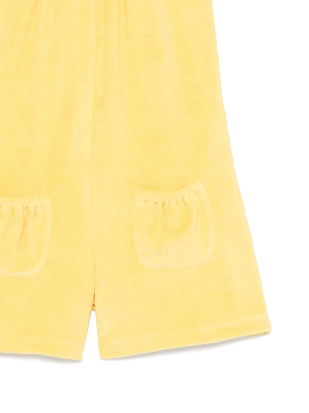 Il Gufo Badstof playsuit Geel