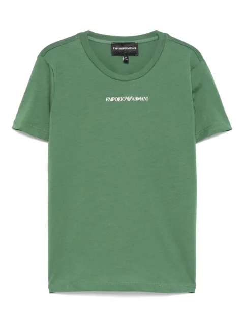 Emporio Armani Kids logo-print T-shirt        