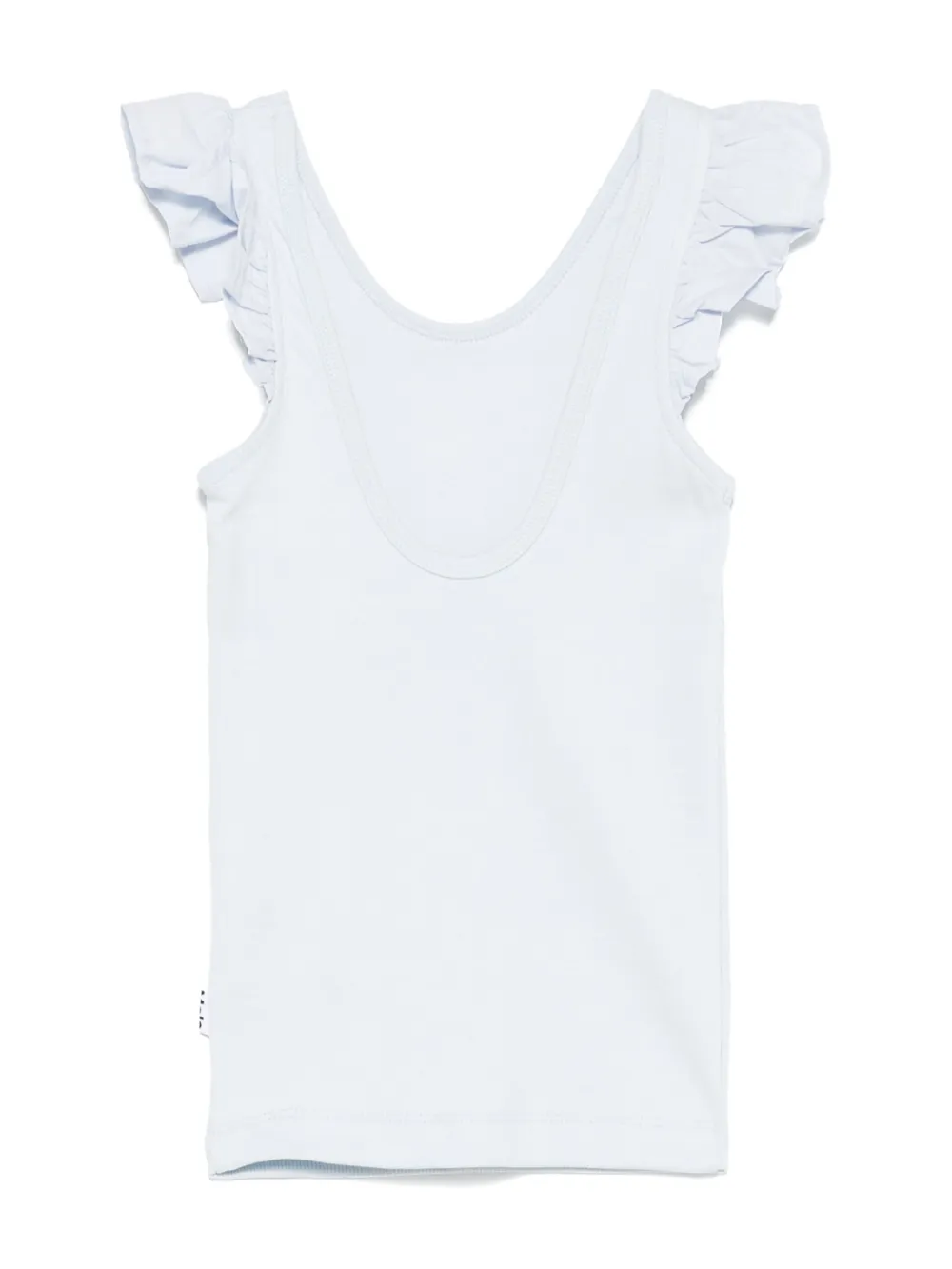 Molo Tanktop met ruches - Blauw