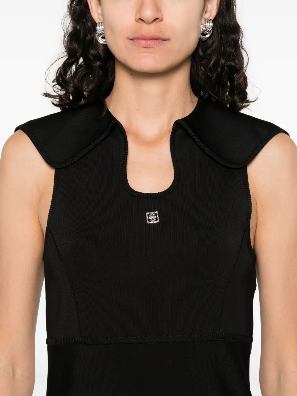 Givenchy Jurk met kraag Zwart