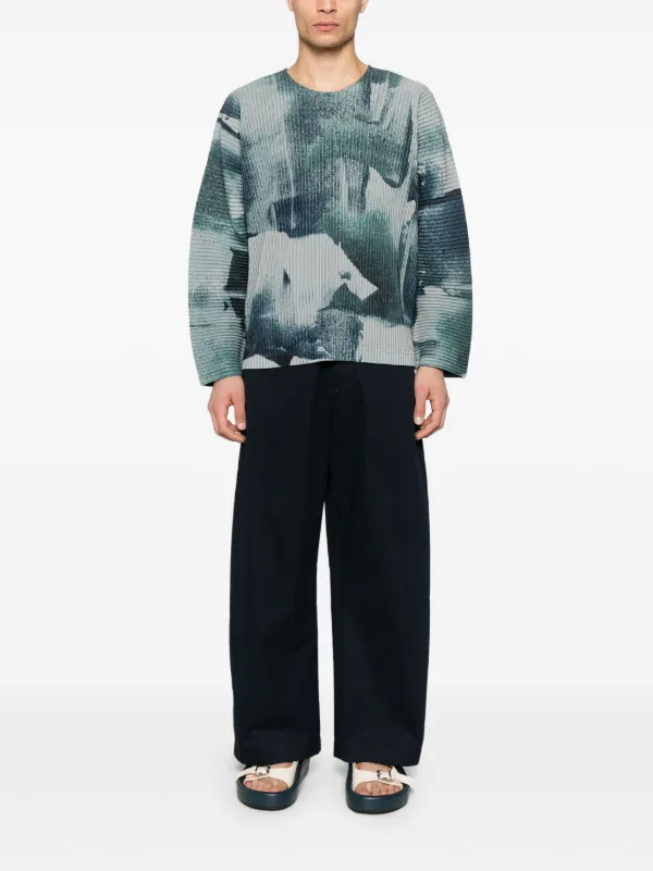 HOMME PLISSÉ ISSEY MIYAKE: Gray Wind Walk Jacket | SSENSE
