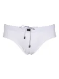 Dolce & Gabbana logo-plaque swimming trunks - White