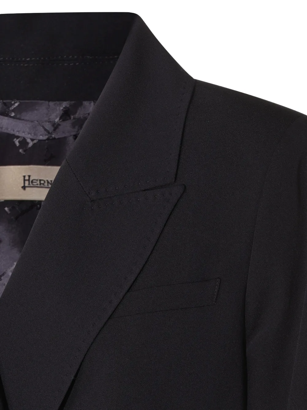 Herno Blazer met dubbele rij knopen Blauw
