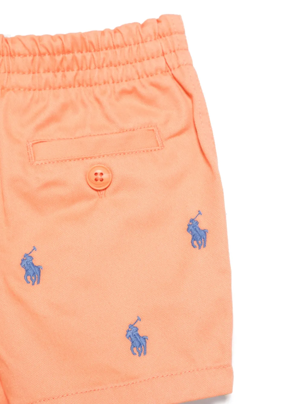 POLO RALPH LAUREN KIDS Shorts met Polo Pony-borduurwerk Blauw