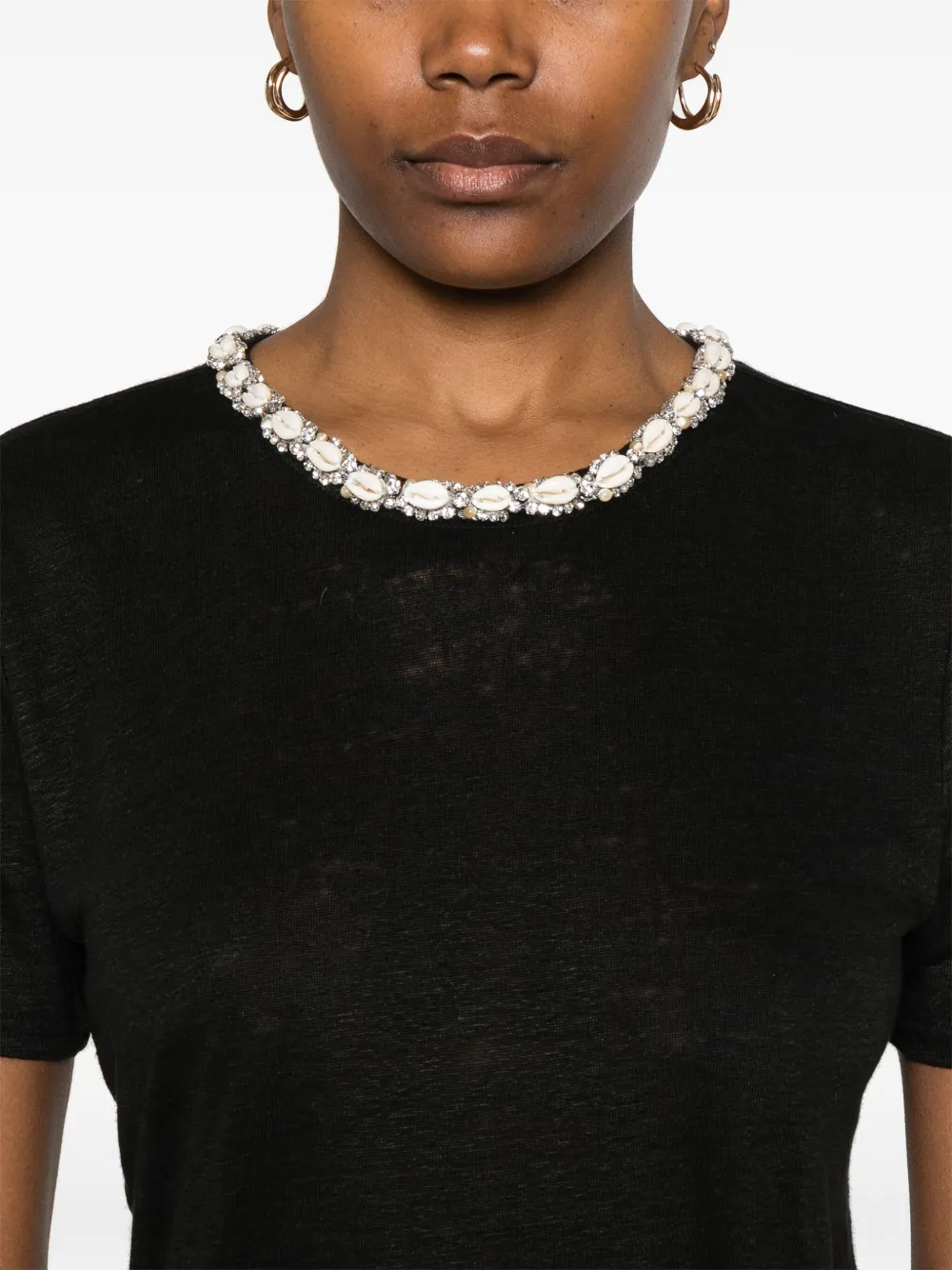 ZIMMERMANN Illuminate T-shirt Zwart