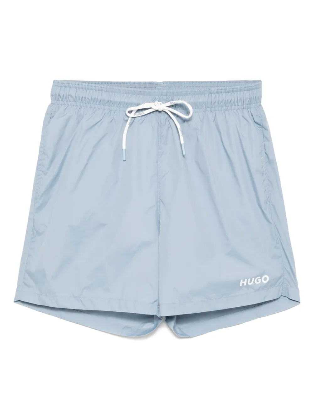HUGO logo-print swim shorts | Blue | Image 1