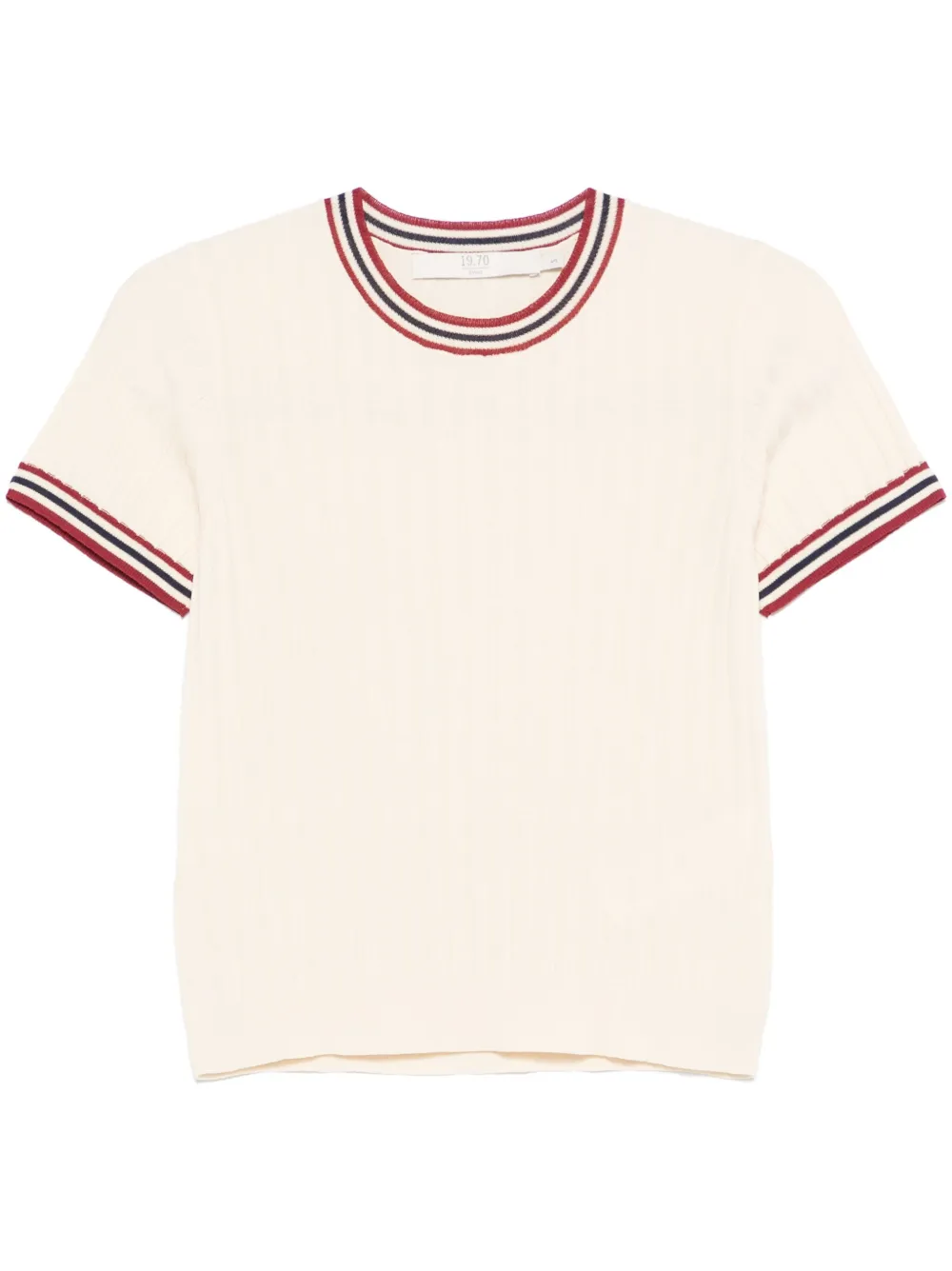 Seventy ribbed T-shirt | Neutrals | Image 1