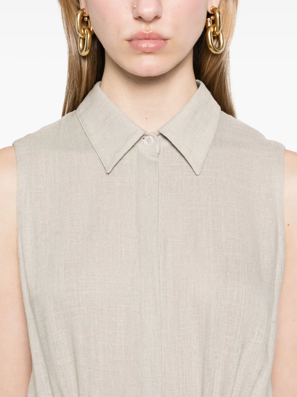 Herno Blousejurk Beige