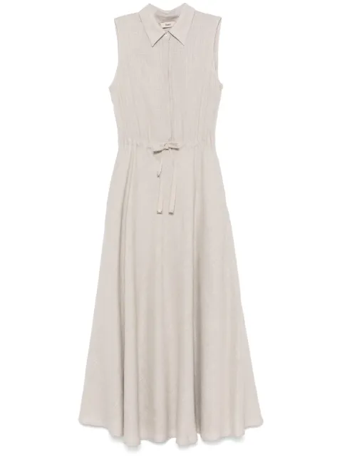 Herno vestido camisero largo