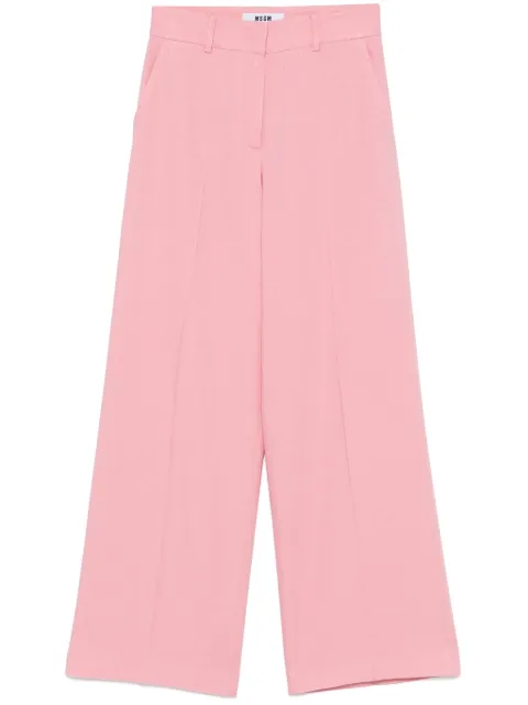 MSGM pantalones anchos