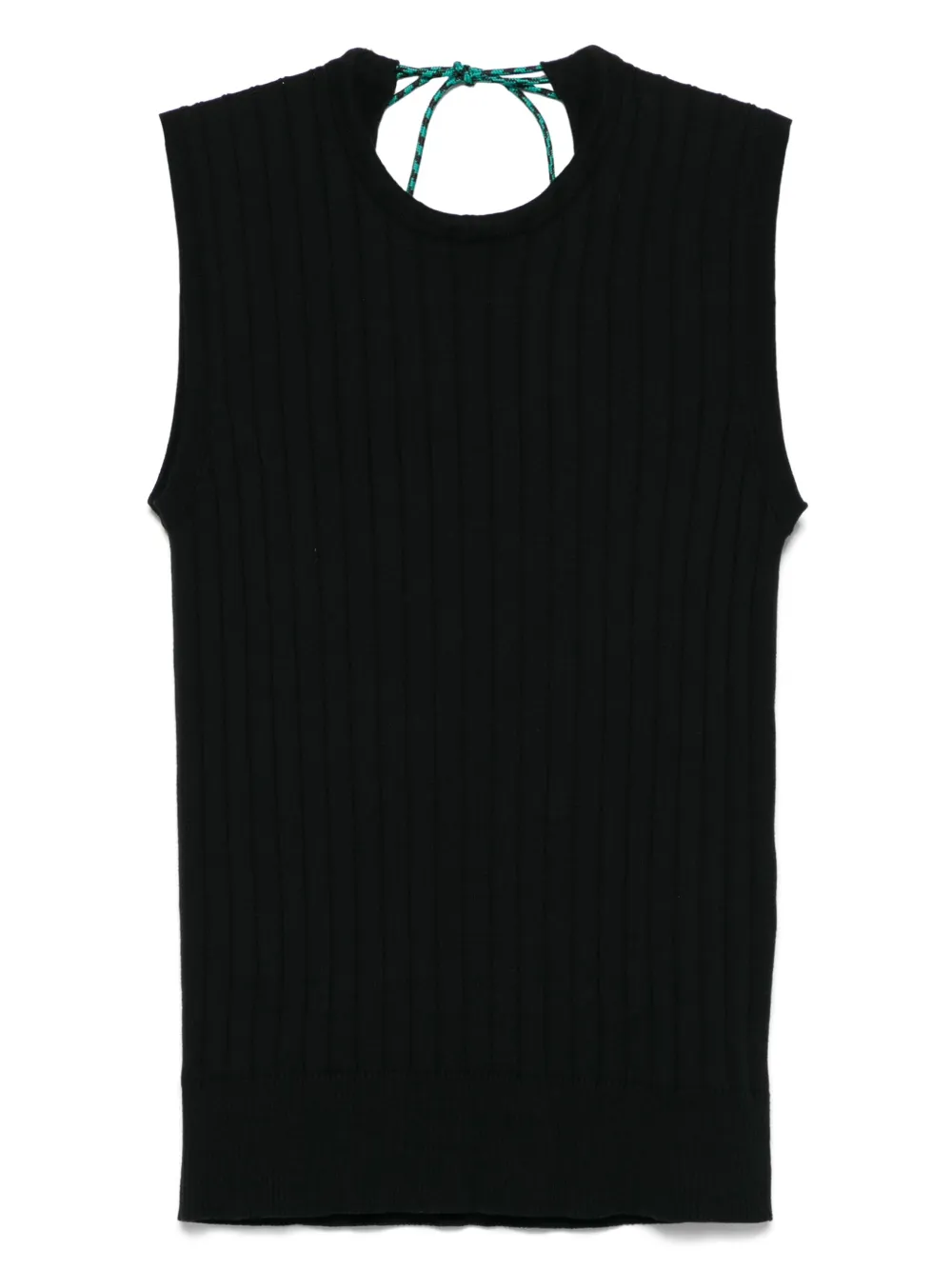 Plan C ribbed top | Black | Image 1