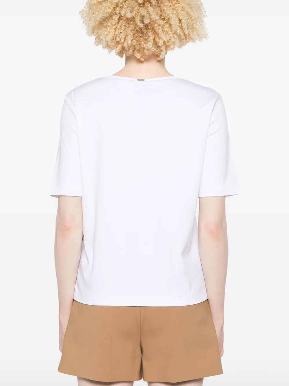 Herno Katoenen T-shirt Wit