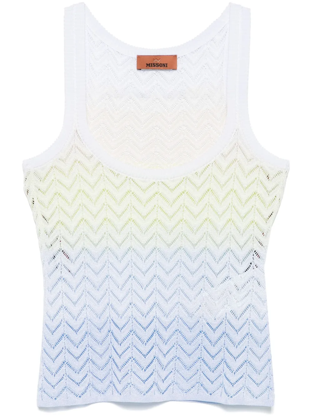 Missoni Canotta con motivo chevron | bianco | Image 1