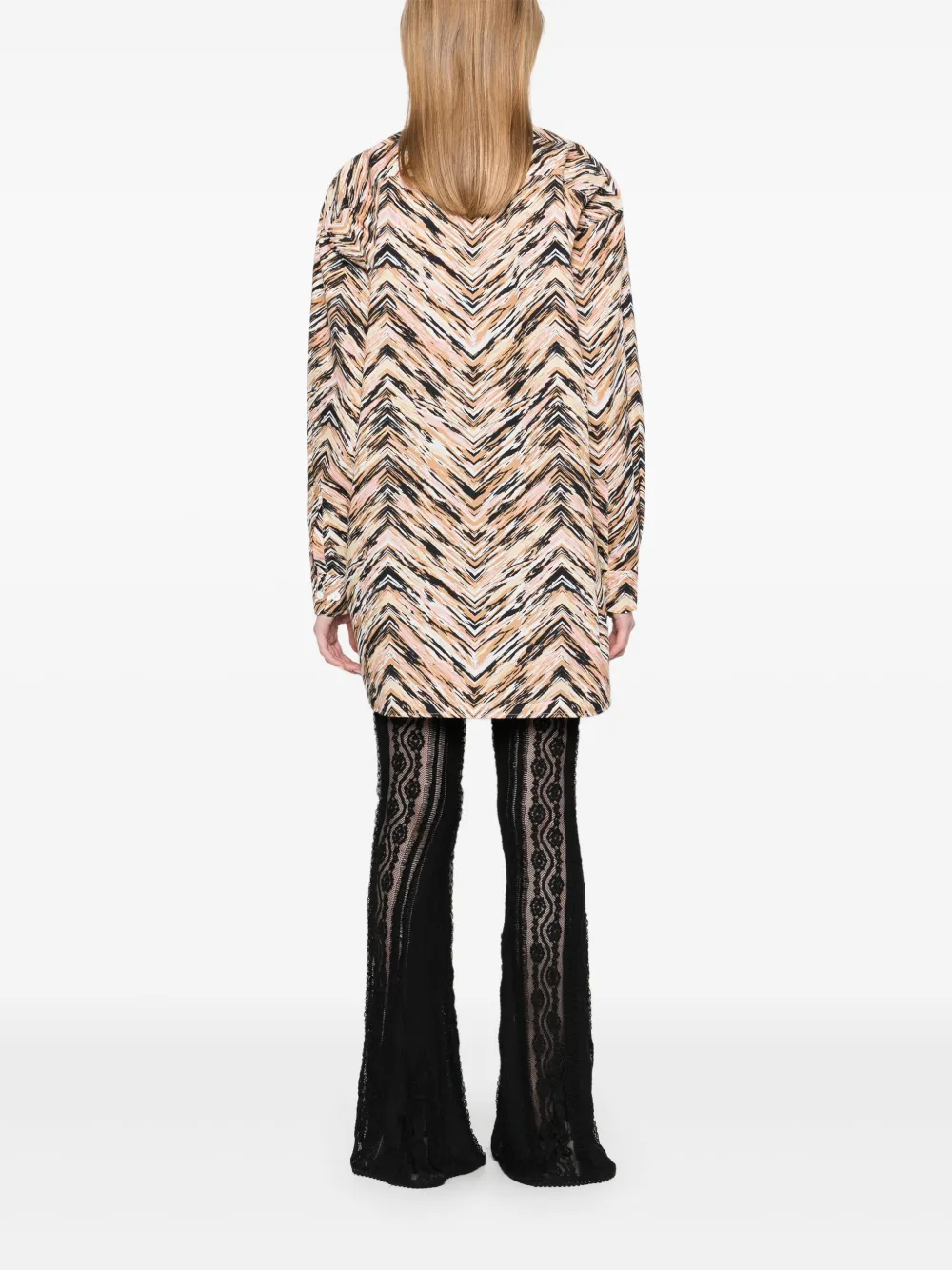 Missoni Blouse met lange mouwen Zwart