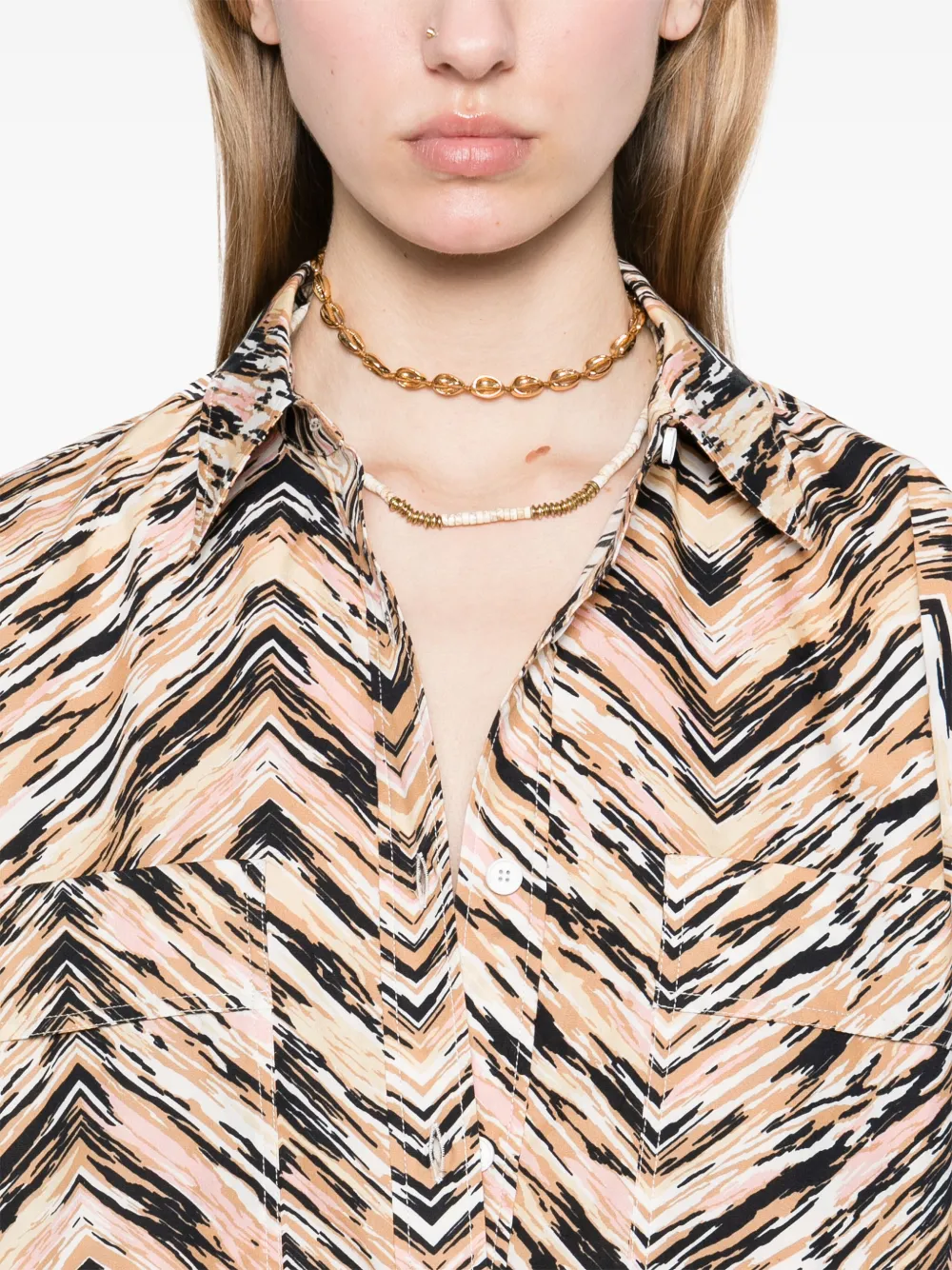 Missoni Blouse met lange mouwen Zwart