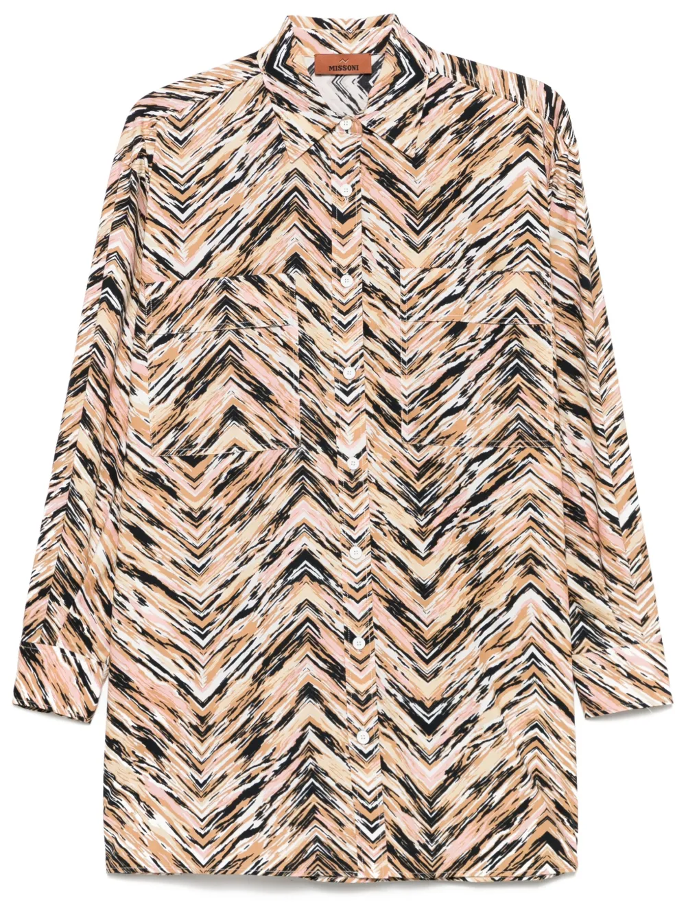 Missoni Blouse met lange mouwen Zwart