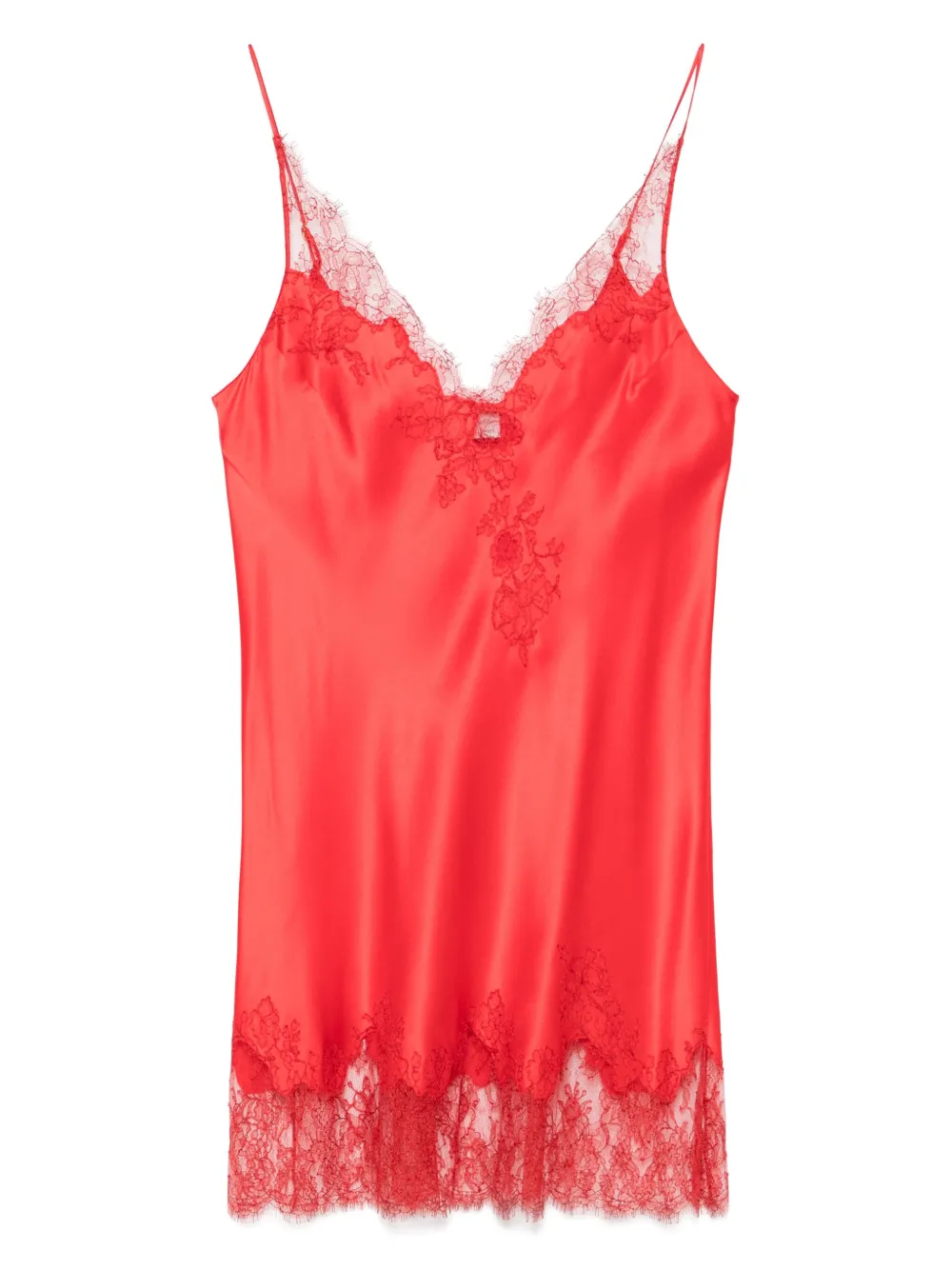 Carine Gilson シルク スリップドレス - レッド Carine Gilson シルク スリップドレス - レッド