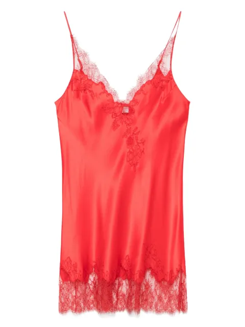 Carine Gilson slip dress de seda
