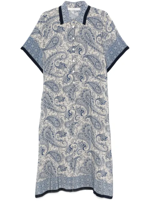 Seventy vestido camisero estampado