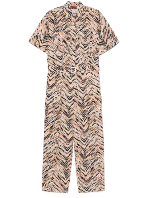 Missoni jumpsuit con motivo de rayas