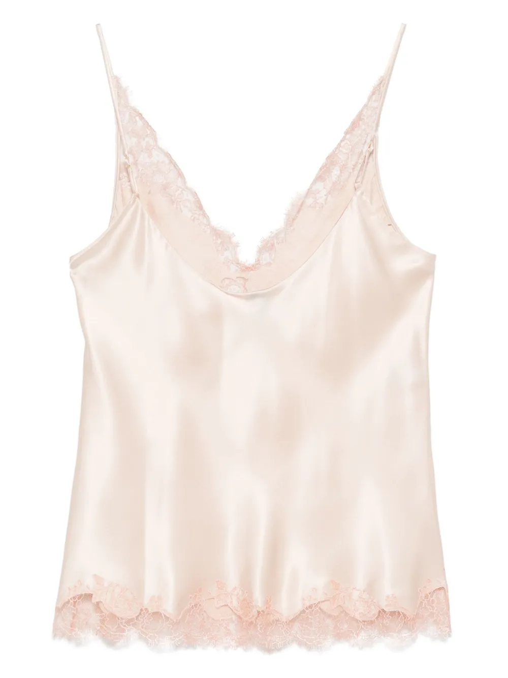 Carine Gilson camisón de seda con encaje Caudry | Camisones | Image 2